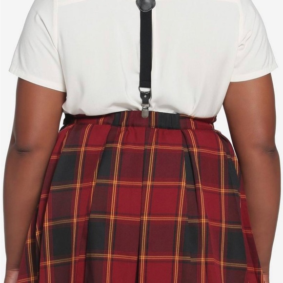 Harry Potter Gryffindor Plus Size Suspender Skirt - Picture 4 of 11